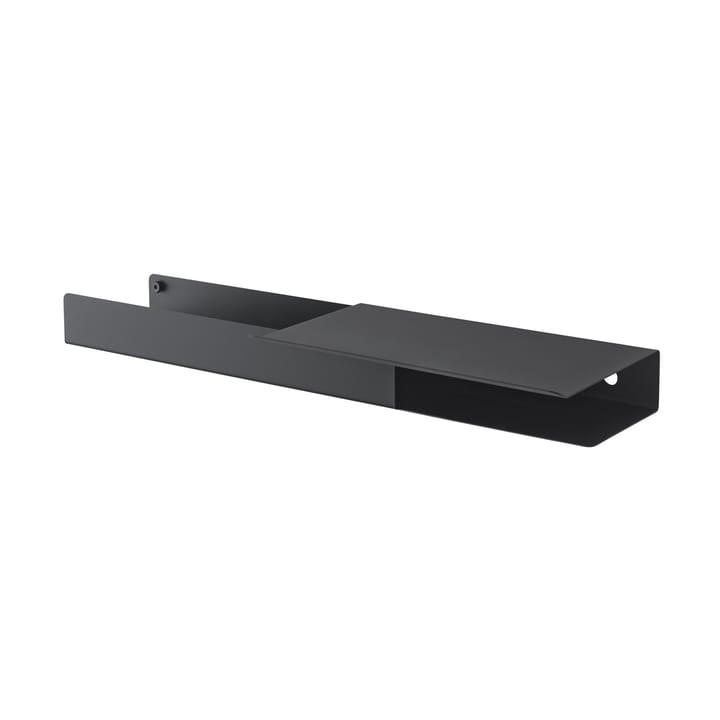 Πτυσσόμενο ράφι με πλατφόρμα 62x5,4 cm, Black Muuto