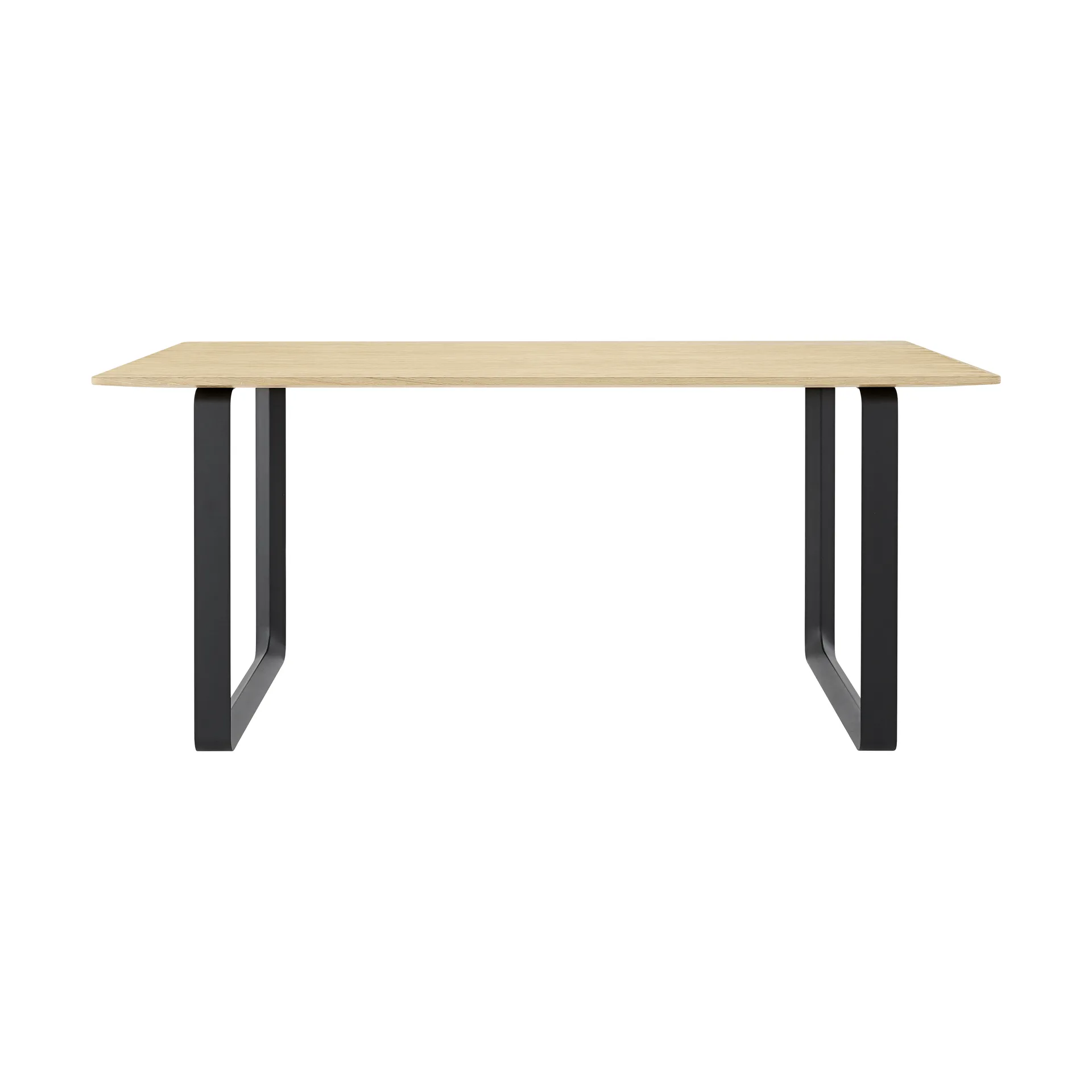 Τραπεζαρία 70/70 170x85 εκ, Solid oak-Black Muuto
