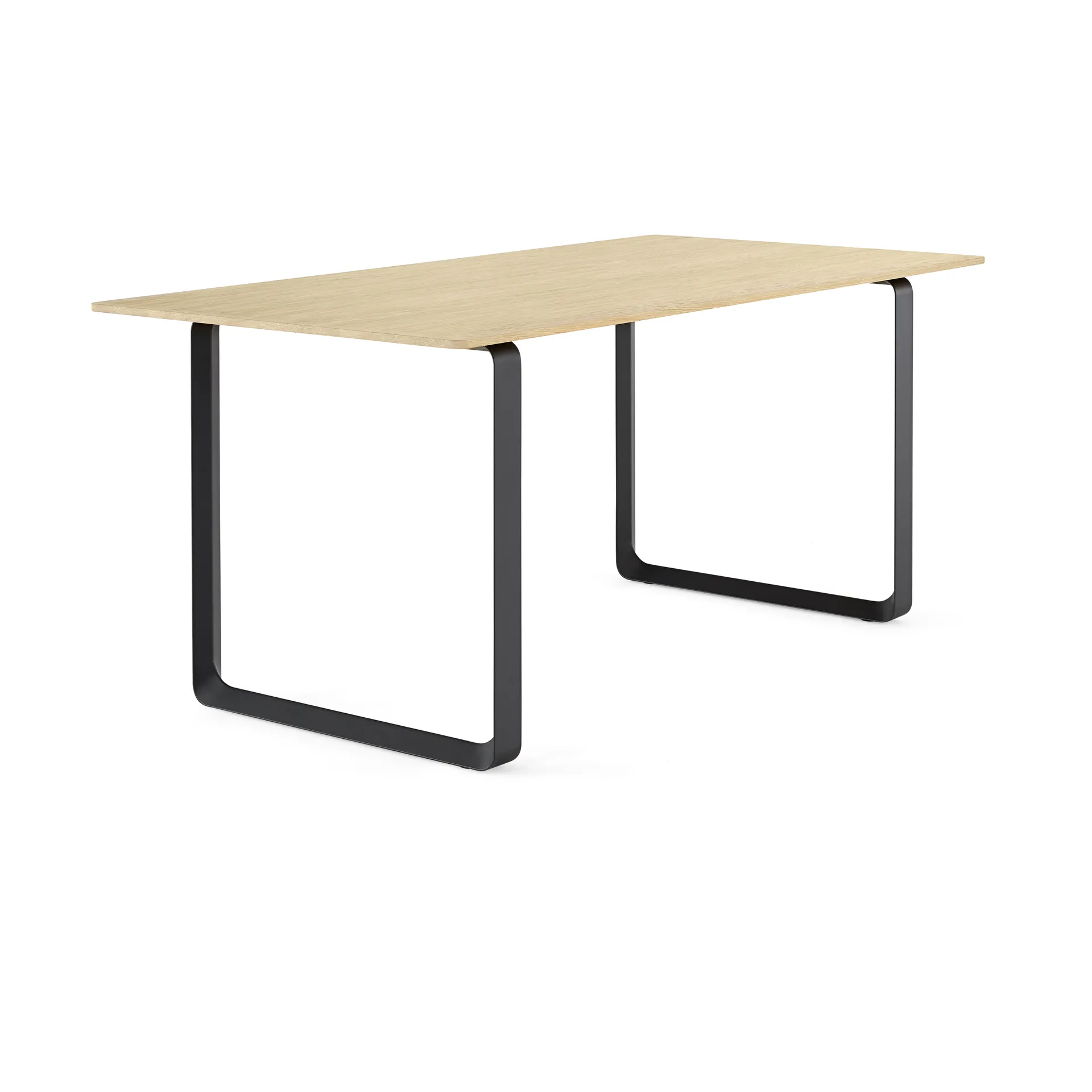 Τραπεζαρία 70/70 170x85 εκ, Solid oak-Black Muuto
