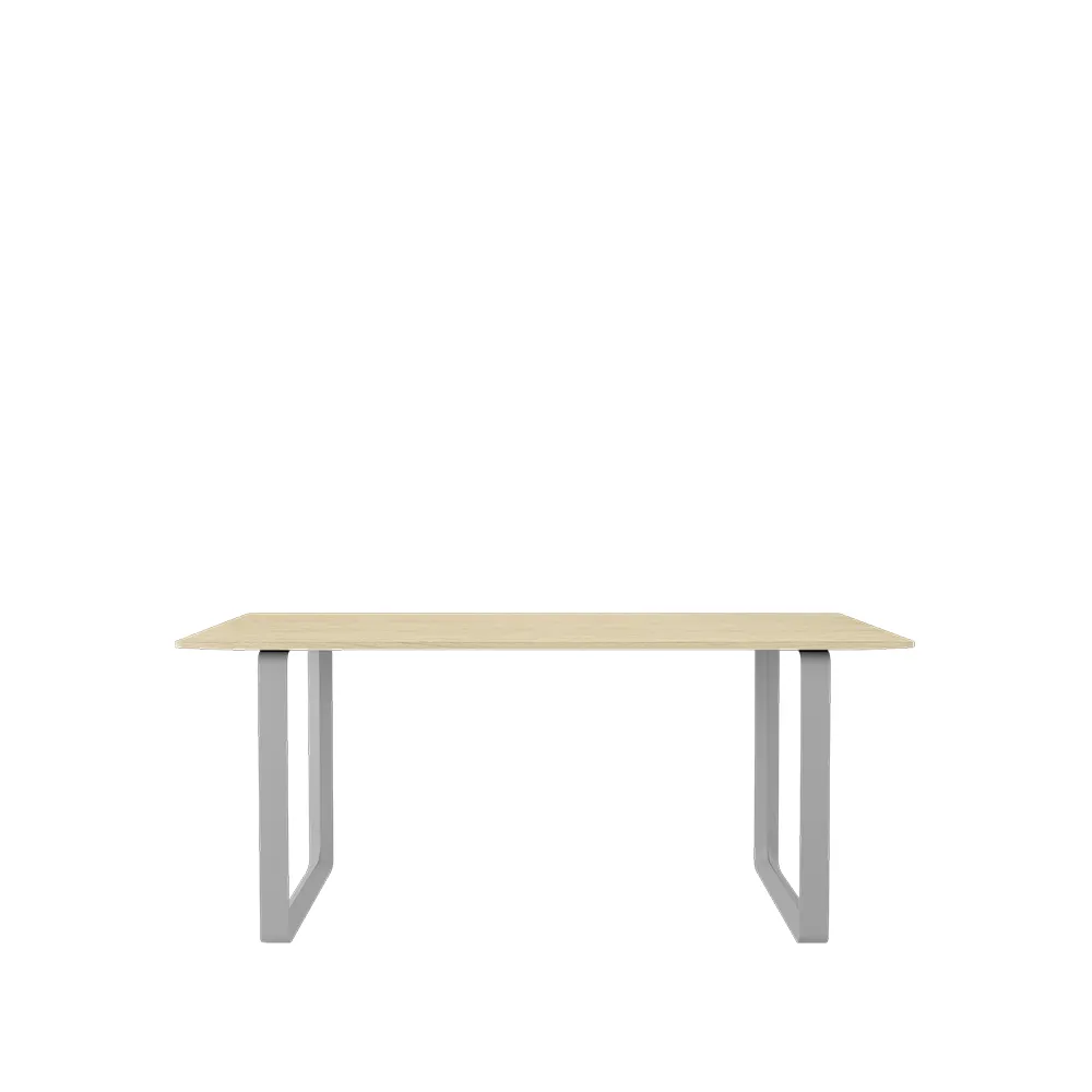 Τραπεζαρία 70/70 170x85 εκ, Solid oak-Grey Muuto