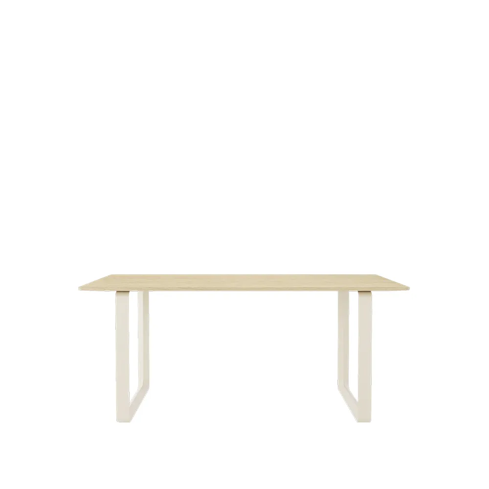 Τραπεζαρία 70/70 170x85 εκ, Solid oak-Sand Muuto