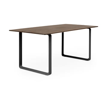 Τραπεζαρία 70/70 170x85 εκ - Solid smoked oak-Black - Muuto