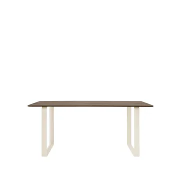 Τραπεζαρία 70/70 170x85 εκ - Solid smoked oak-Sand - Muuto