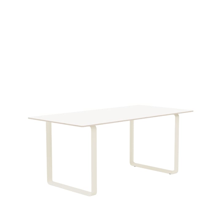 Τραπεζαρία 70/70 170x85 εκ - White laminate-Plywood-Sand - Muuto