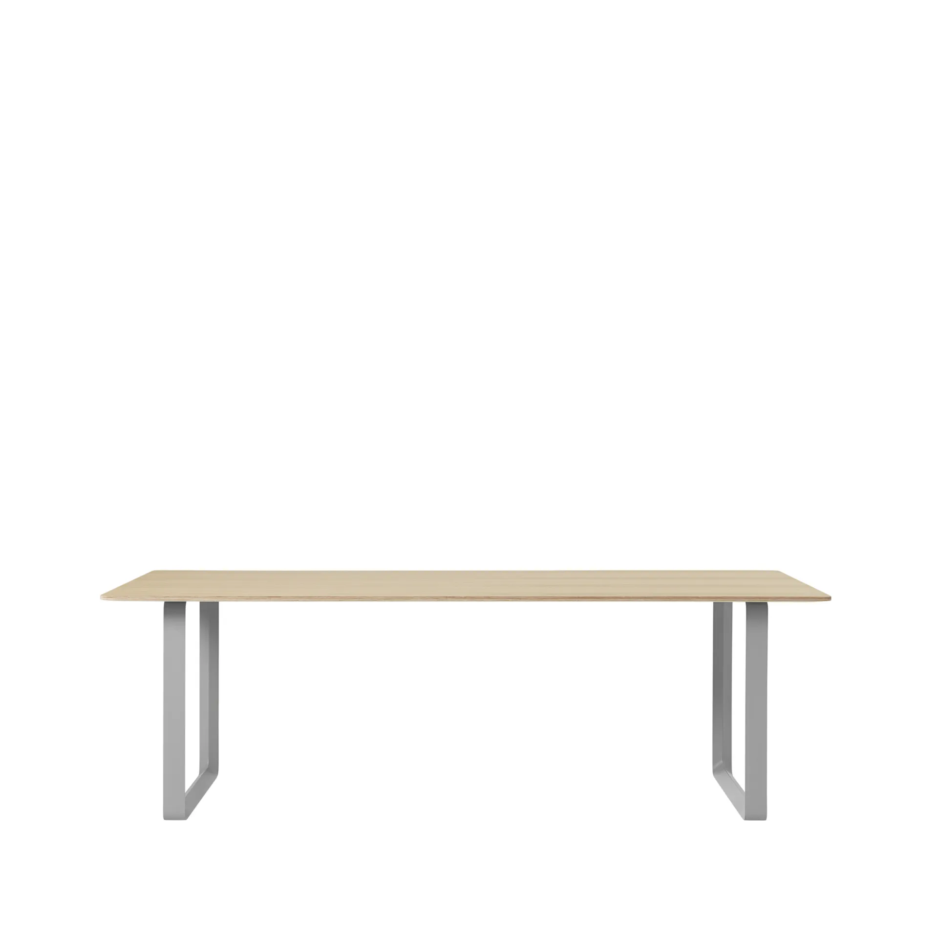 Τραπεζαρία 70/70 225x90 cm, Oak veneer-Plywood-Grey Muuto