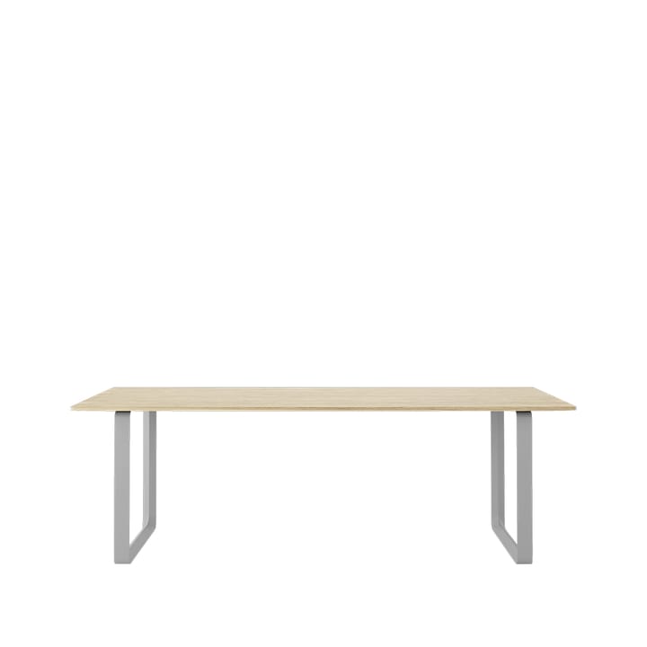 Τραπεζαρία 70/70 225x90 cm - Solid oak-Grey - Muuto