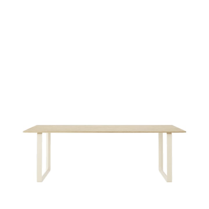 Τραπεζαρία 70/70 225x90 cm - Solid oak-Sand - Muuto
