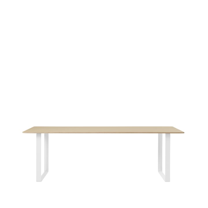 Τραπεζαρία 70/70 255x108 cm - Oak veener-Plywood-White - Muuto