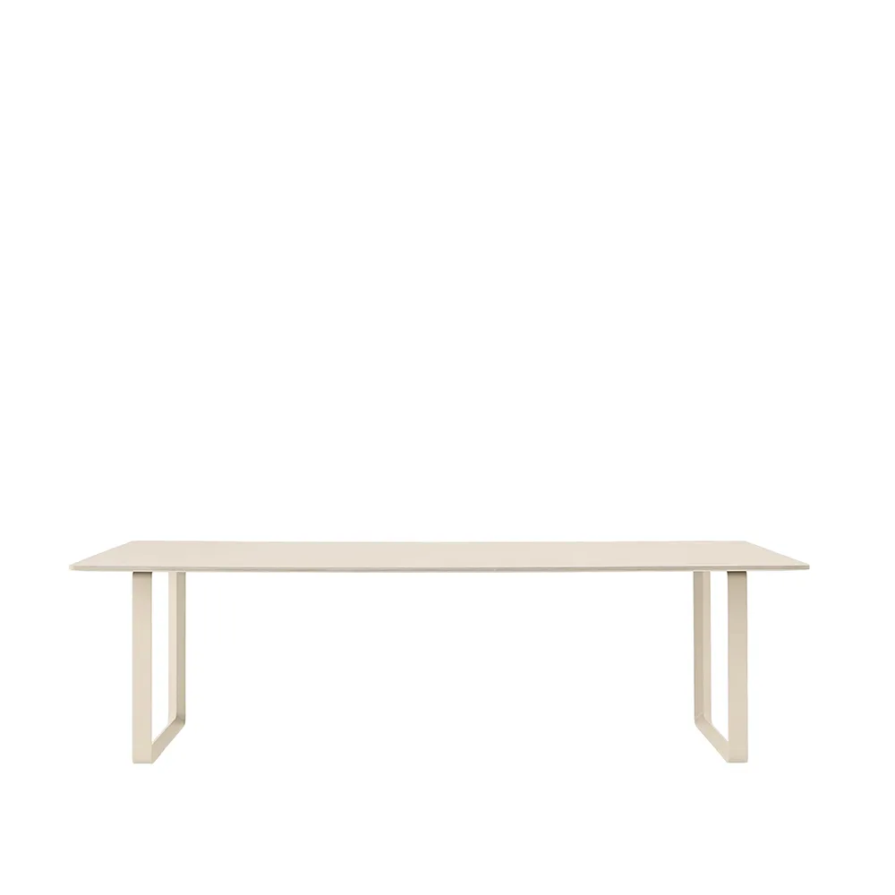 Τραπεζαρία 70/70 255x108 cm, Sand laminate-Plywood-Sand Muuto