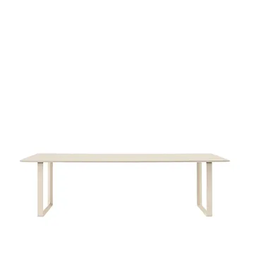 Τραπεζαρία 70/70 255x108 cm - Sand laminate-Plywood-Sand - Muuto
