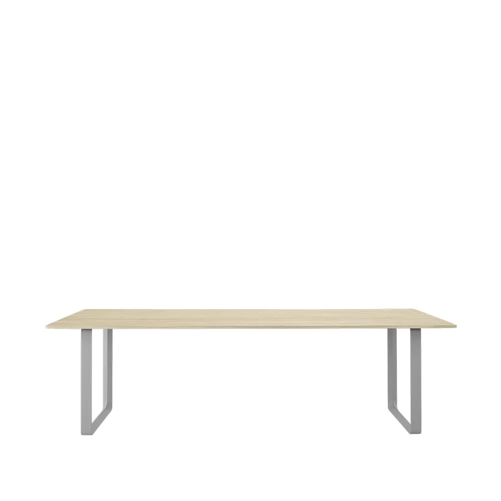 Τραπεζαρία 70/70 255x108 cm, Solid oak-Grey Muuto