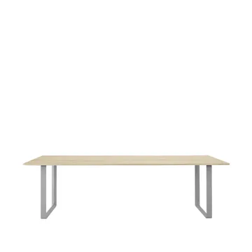 Τραπεζαρία 70/70 255x108 cm - Solid oak-Grey - Muuto