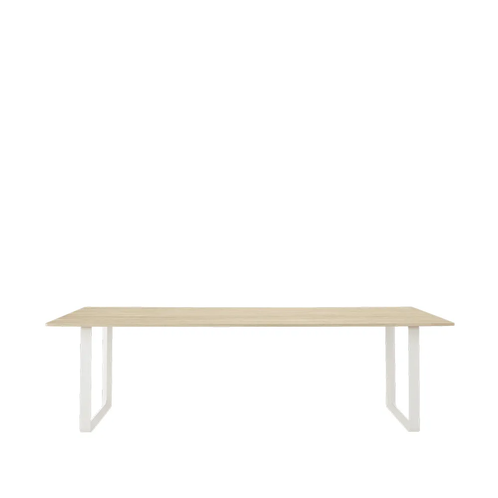 Τραπεζαρία 70/70 255x108 cm, Solid oak-White Muuto