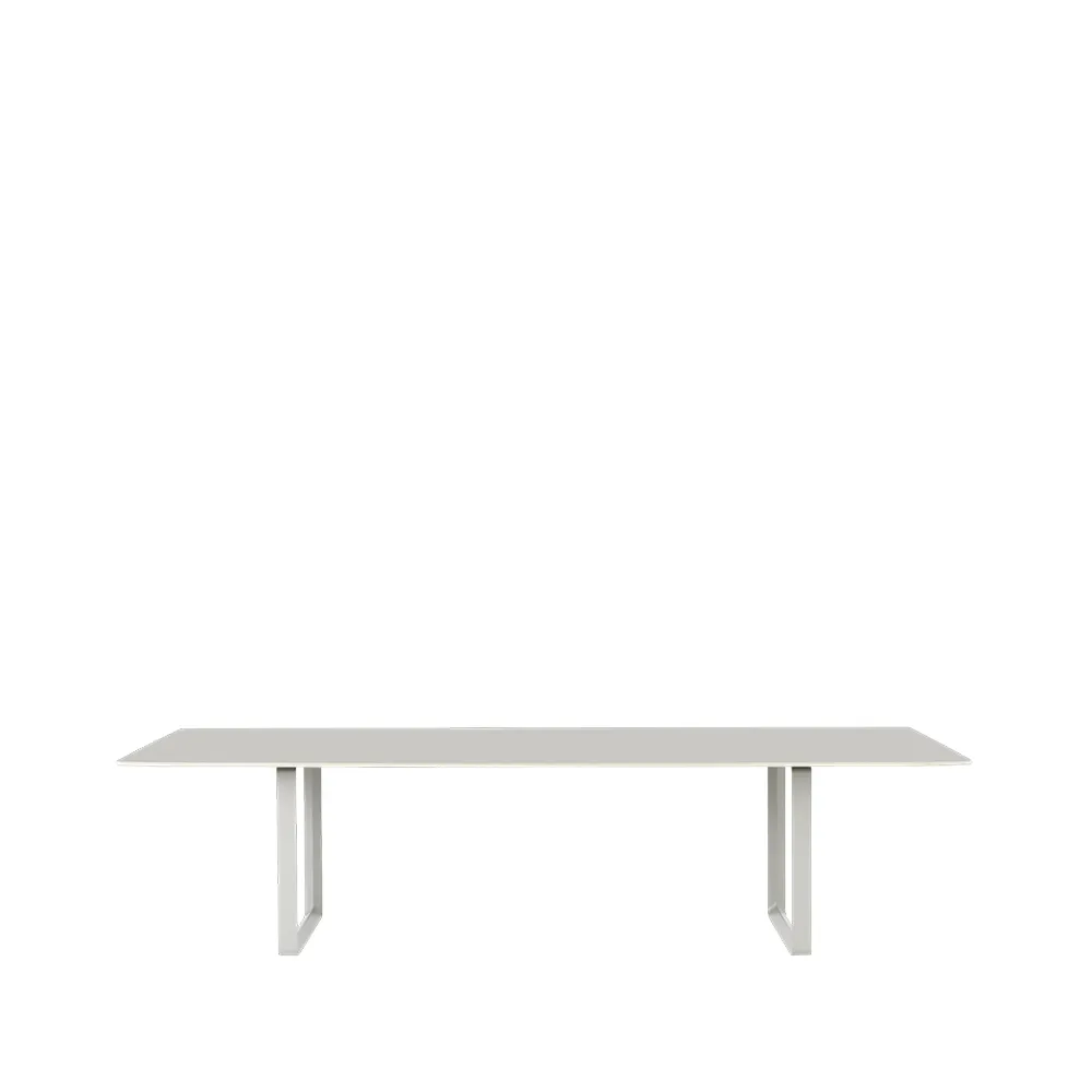 Τραπεζαρία 70/70 295x108 cm, Grey linoleum-Plywood-Grey Muuto