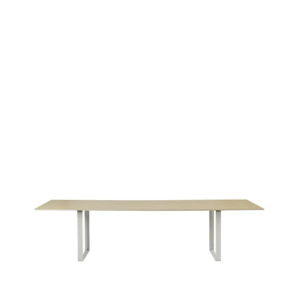 Τραπεζαρία 70/70 295x108 cm, Oak veneer-Plywood-Grey Muuto