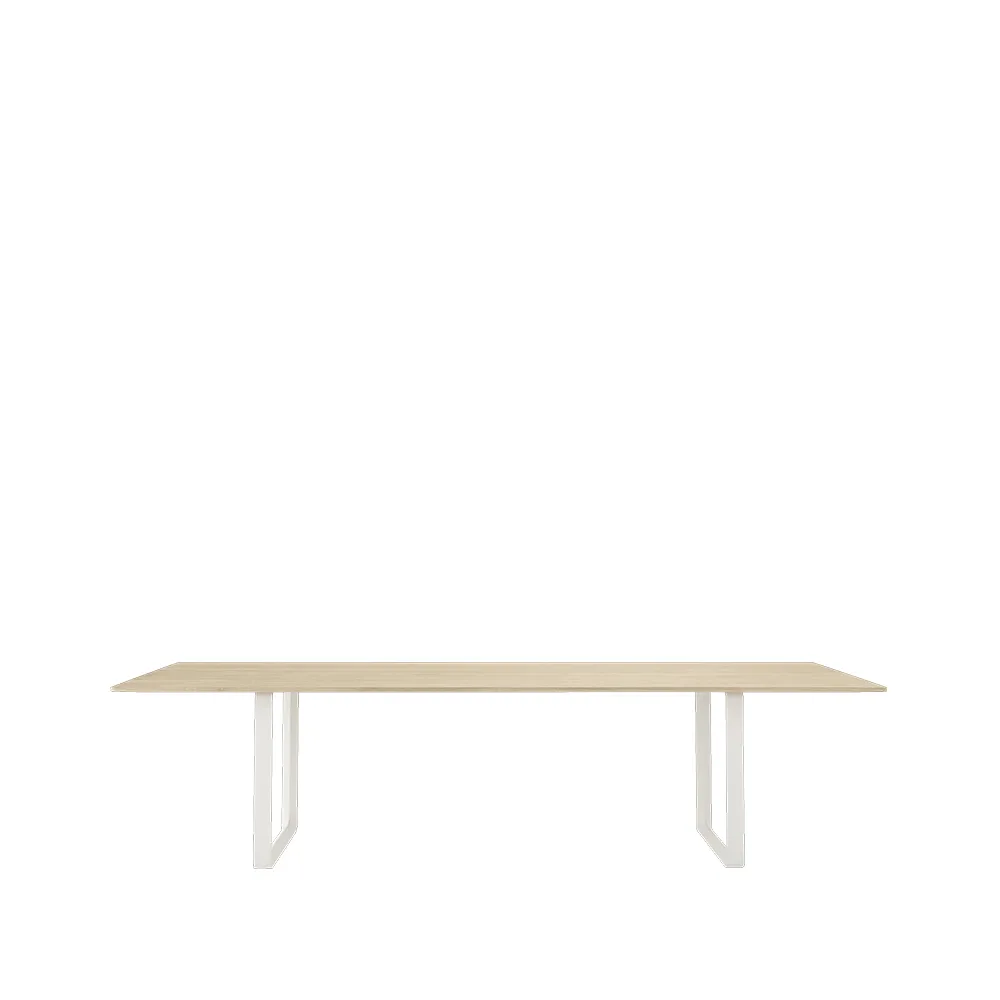Τραπεζαρία 70/70 295x108 cm, Solid oak-White Muuto