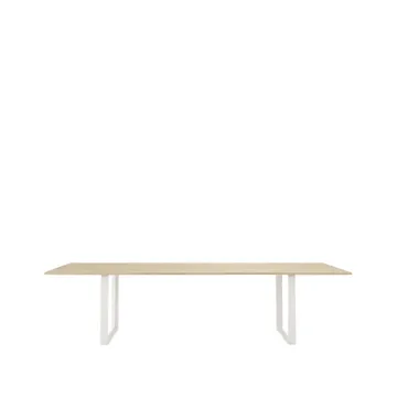 Τραπεζαρία 70/70 295x108 cm - Solid oak-White - Muuto