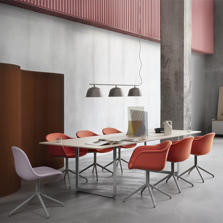 Τραπεζαρία 70/70 295x108 cm, Solid smked oak-Sand Muuto