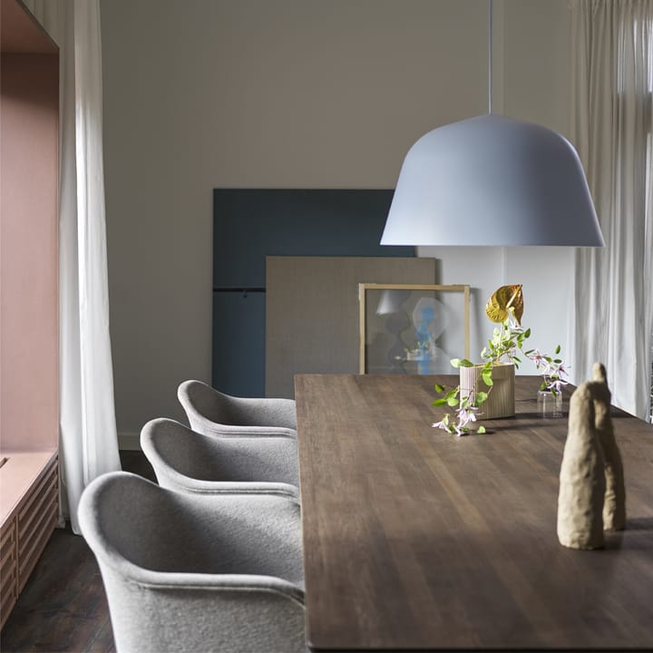 Τραπεζαρία 70/70 295x108 cm, Solid smked oak-Sand Muuto