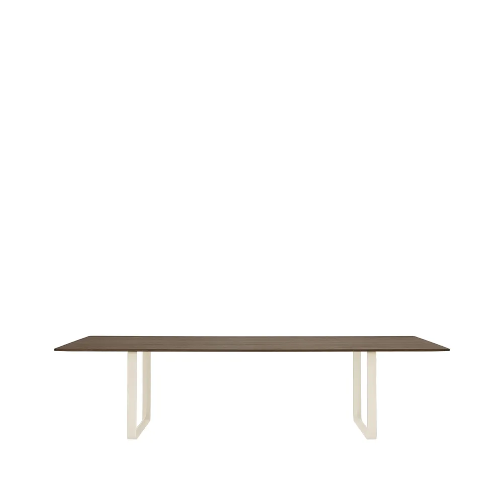 Τραπεζαρία 70/70 295x108 cm, Solid smked oak-Sand Muuto