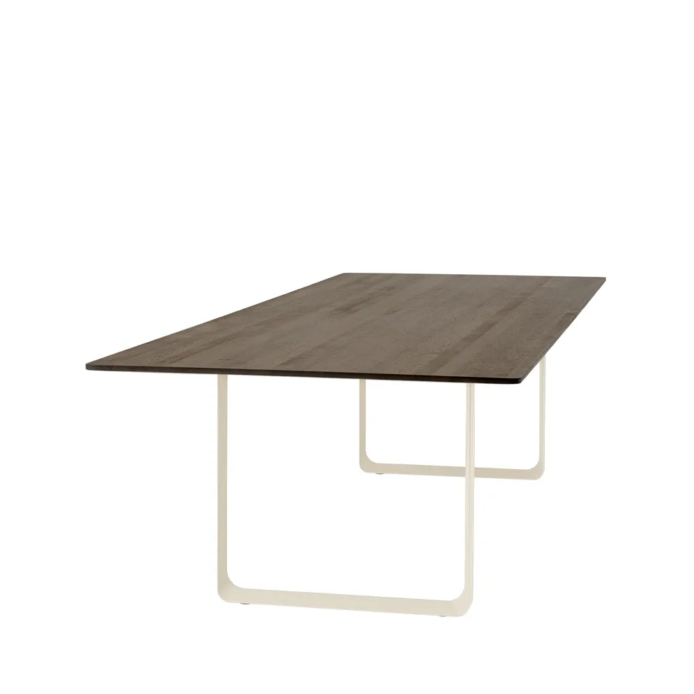 Τραπεζαρία 70/70 295x108 cm, Solid smked oak-Sand Muuto