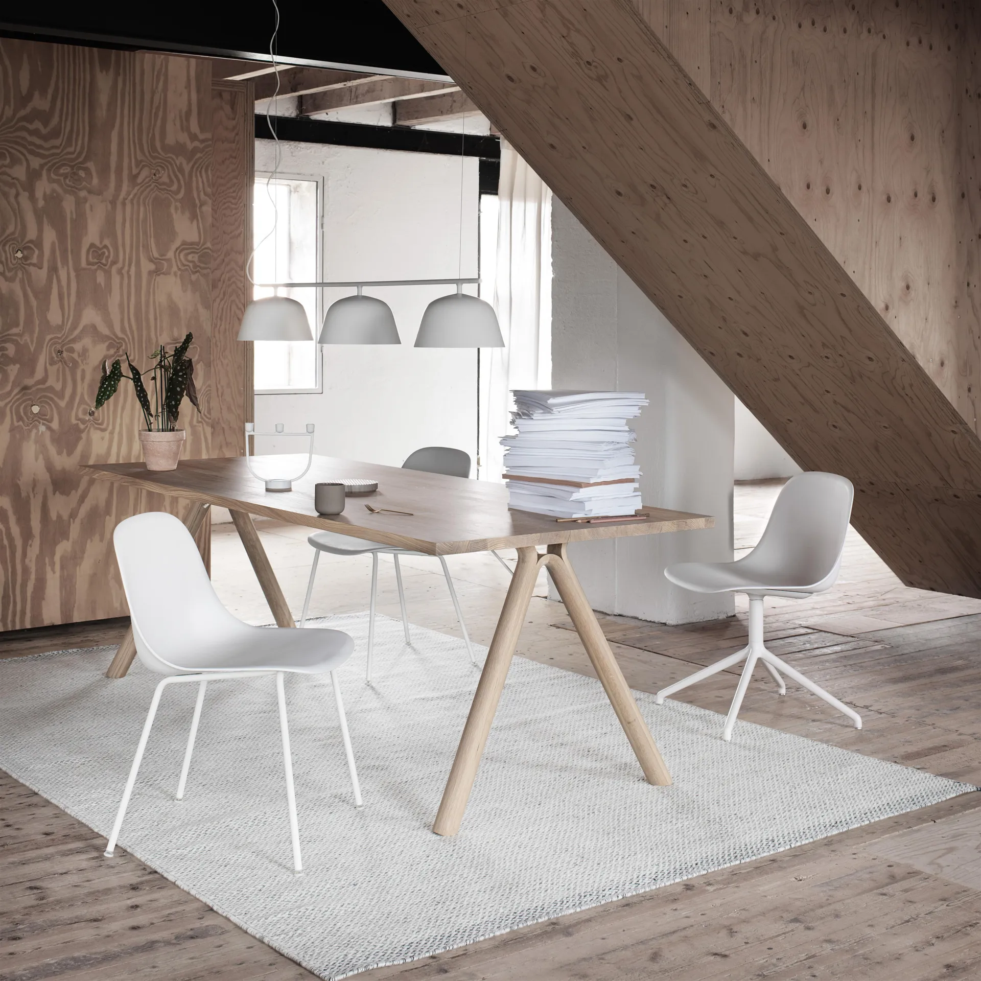 Ambit Rail φωτιστικό οροφής , γκρι Muuto