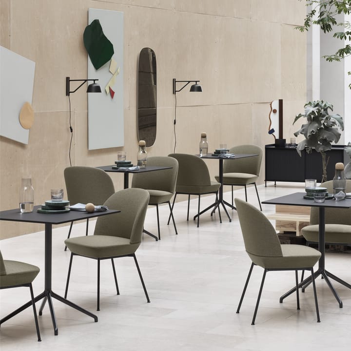 Ambit φωτιστικό τοίχου, μαύρο Muuto
