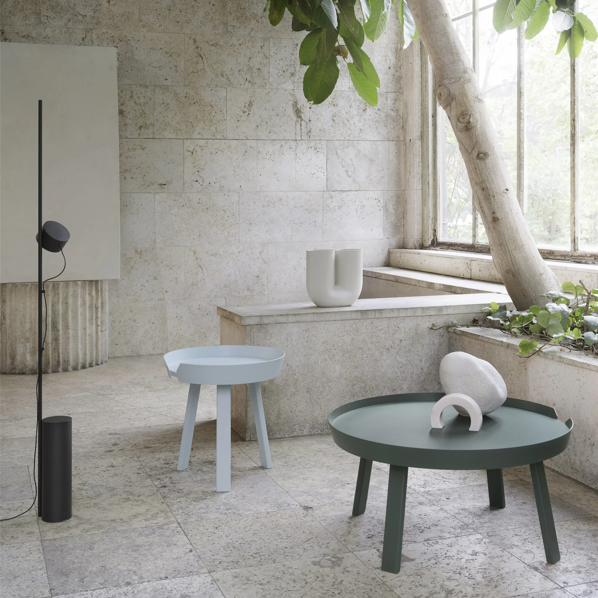 Around τραπέζι μεγάλο, Dark green Muuto