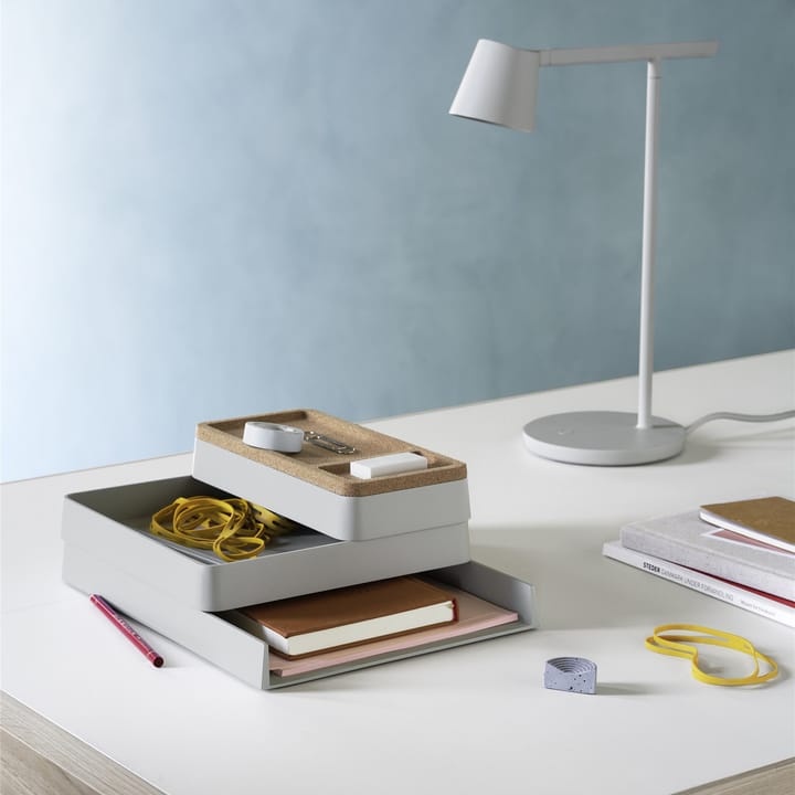 Arrange Desktop δίσκος 12x25 cm, γκρι Muuto