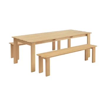 Assemble πάγκος - Teak, 180 εκ. - Muuto