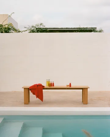 Assemble πάγκος - Teak, 180 εκ. - Muuto