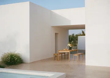 Assemble πάγκος - Teak, 180 εκ. - Muuto