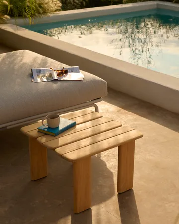 Assemble τραπεζάκι σαλονιού - Teak, 55x55 εκ. - Muuto