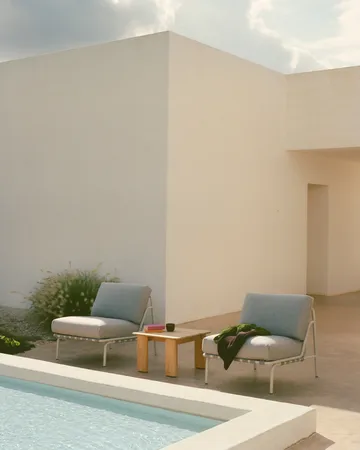 Assemble τραπεζάκι σαλονιού - Teak, 55x55 εκ. - Muuto