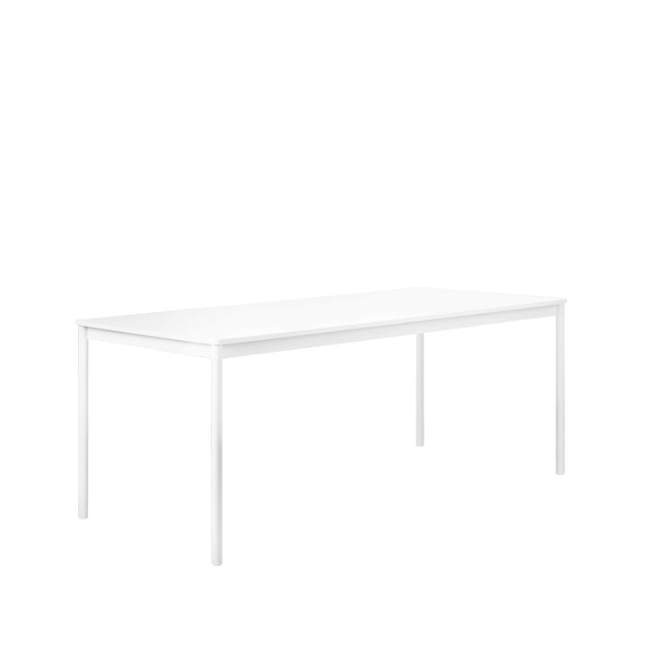 Basic τραπεζαρία - White. abs edge. 190x85cm - Muuto