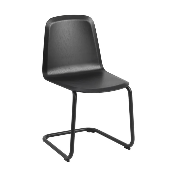 Brink Chair Cantilever Base καρέκλα - Μάυρο-mάυρο - Muuto