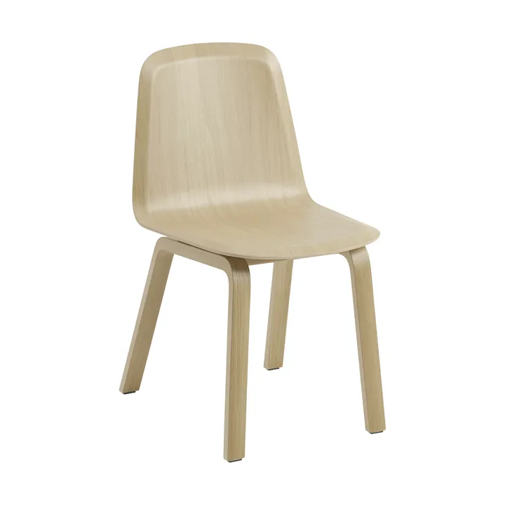 Brink Chair Wood Base καρέκλα - Βελανιδιά - Muuto