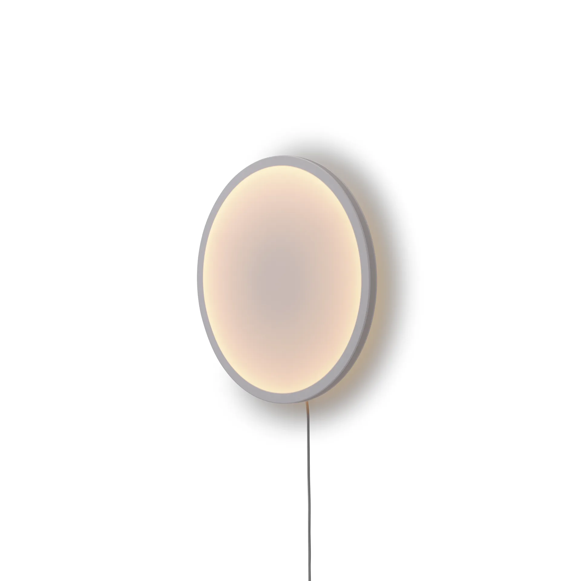 Φωτιστικό τοίχου Calm Ø50 cm, White/Grey Muuto