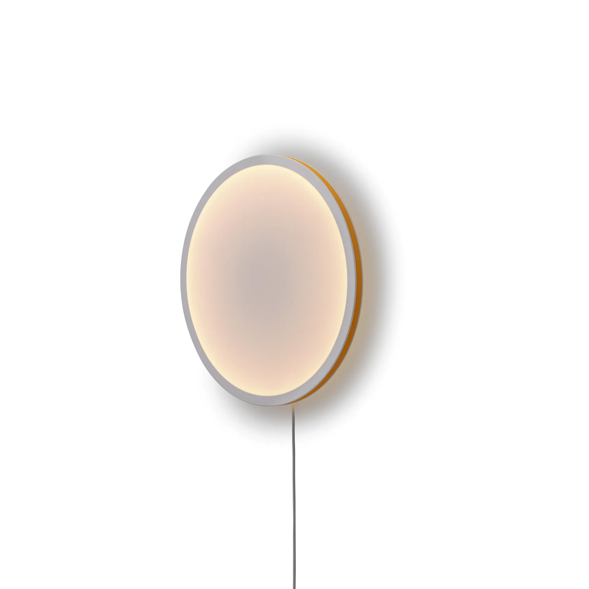 Φωτιστικό τοίχου Calm Ø50 cm, White/Orange Muuto