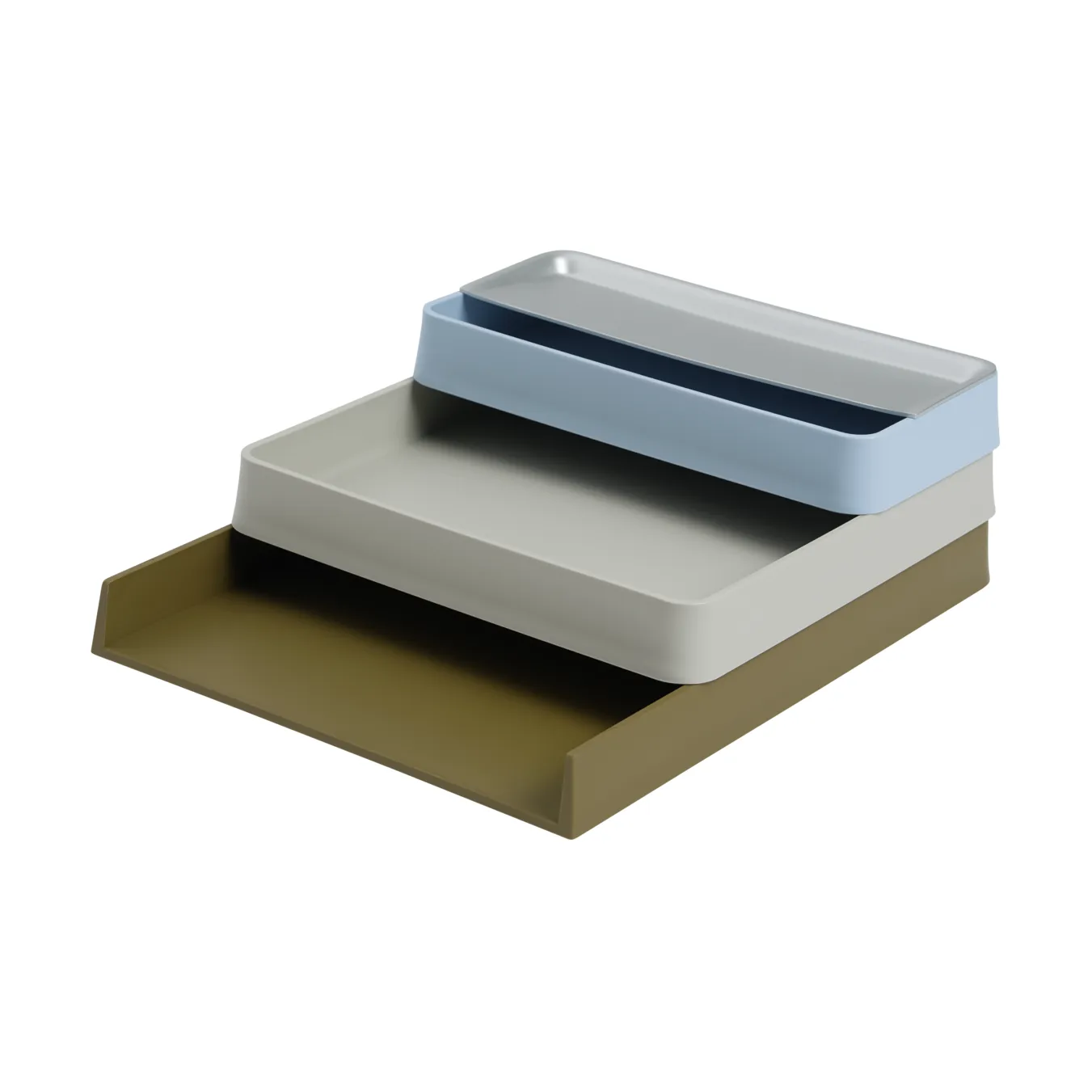 Οργάνωτης επιφάνειας γραφείου με αποθήκευτικό χώρο, Configuration 2 multi colored Muuto