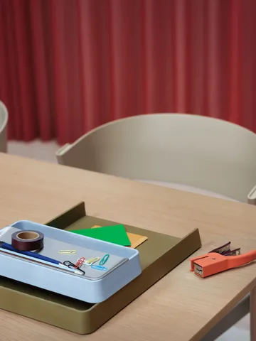 Οργάνωτης επιφάνειας γραφείου με αποθήκευτικό χώρο - Configuration 2 multi colored - Muuto