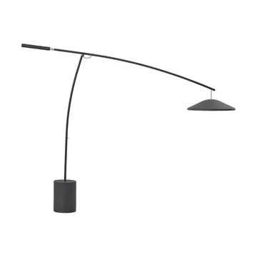 Contra επιδαπέδια λάμπα - Anthracite black-concrete, 188 εκ. - Muuto