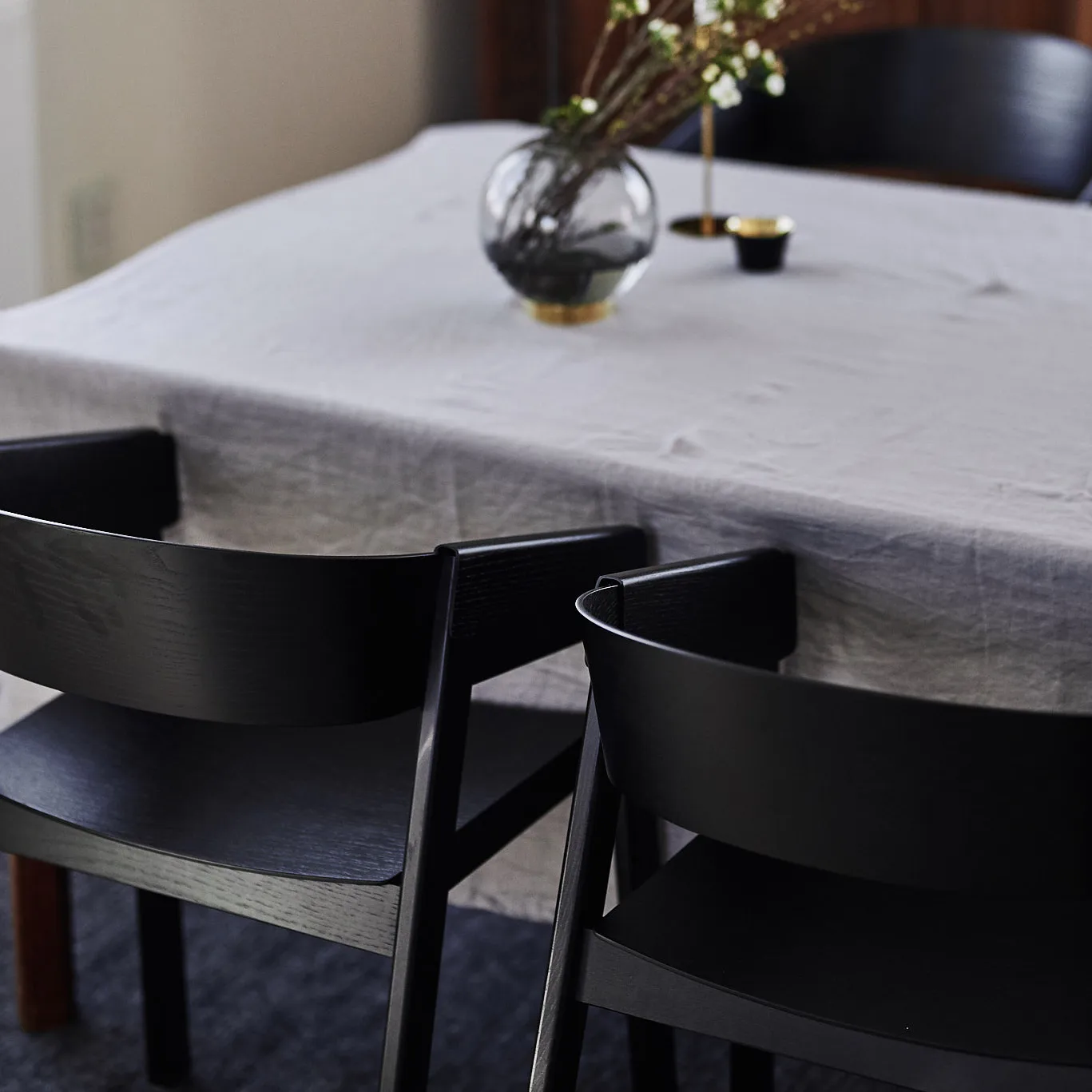 Cover καρέκλα , Black Muuto