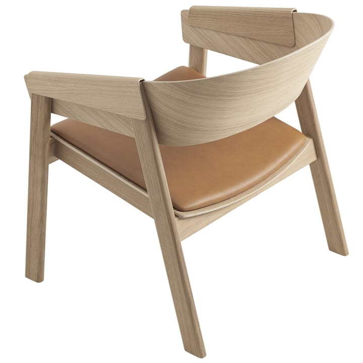 Cover δερμάτινη πολυθρόνα σαλονιού, Refine leather cognac-oak Muuto