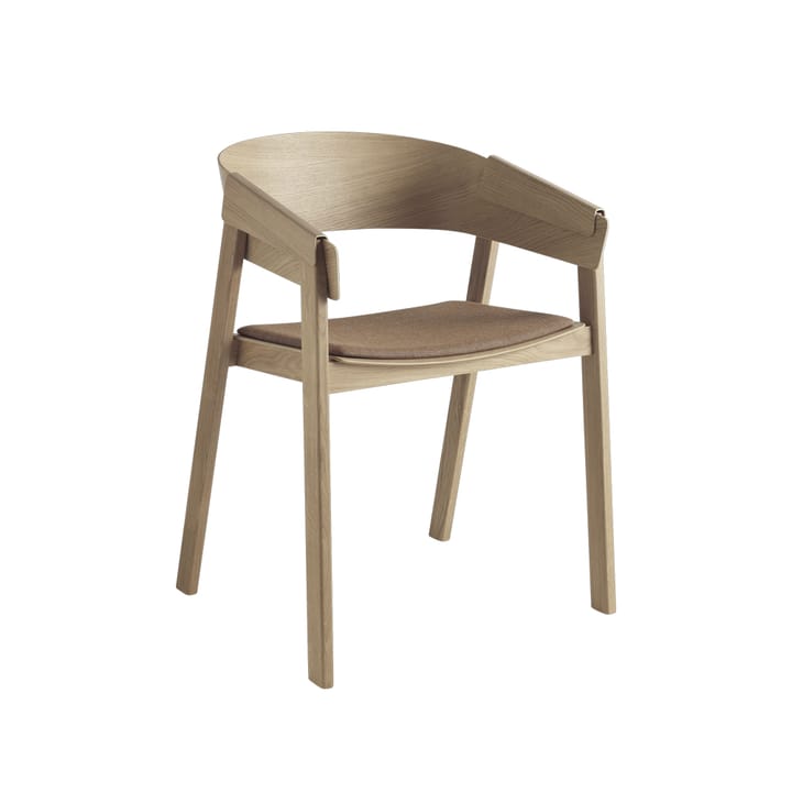 Cover καρέκλα με ταπετσαρισμένο κάθισμα - Remix 252-oak - Muuto