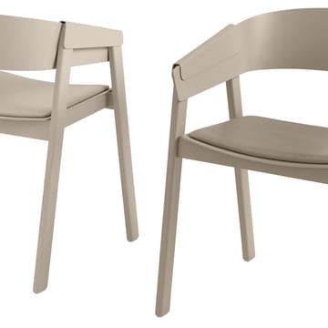Cover καρέκλα με ταπετσαρισμένο κάθισμα - Remix 252-oak - Muuto