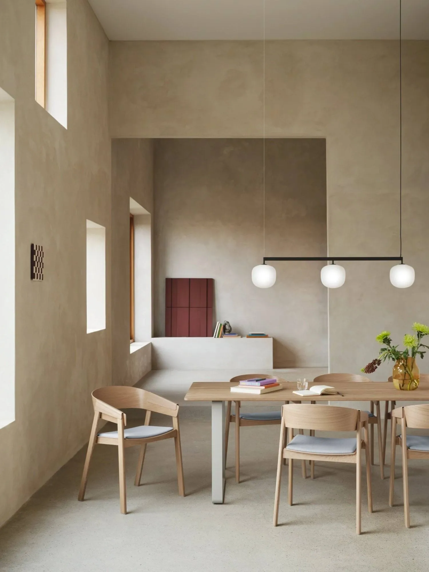 Cover καρέκλα , Δρυς Muuto