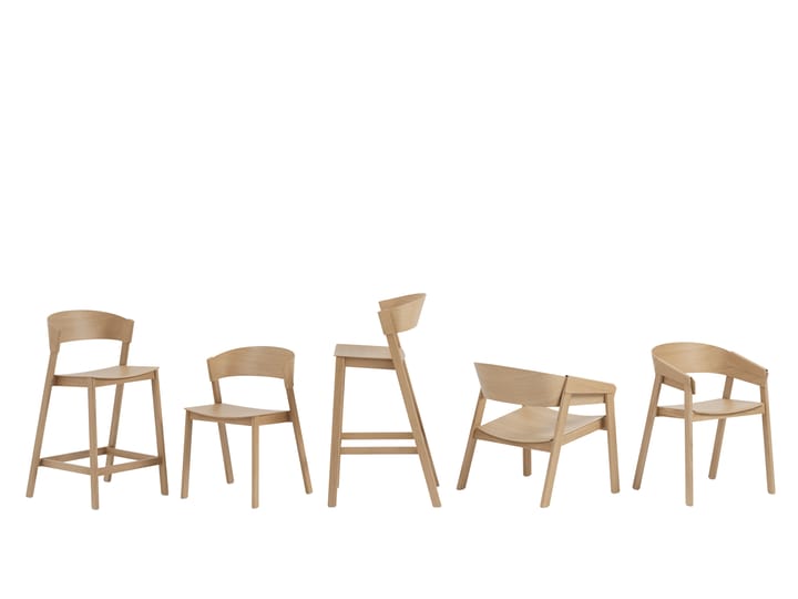 Cover σκαμπό μπαρ, Δρυς Muuto
