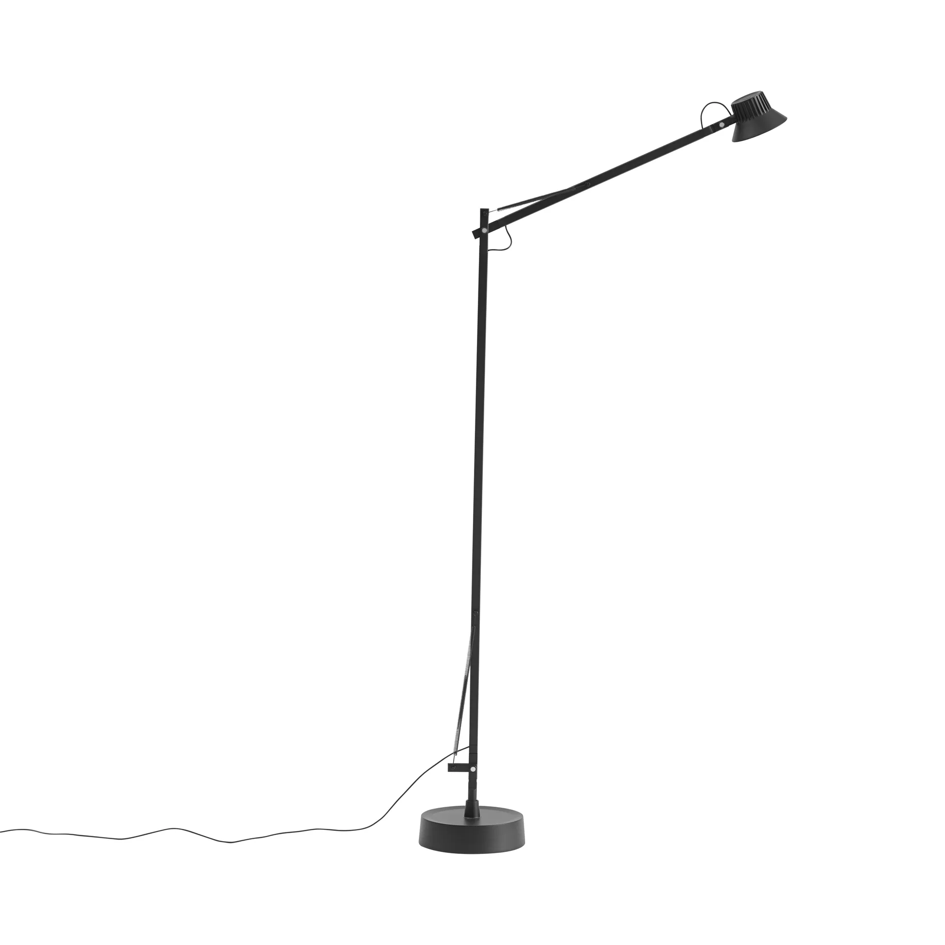 Dedicate επιδαπέδια λάμπα, Black, 112 εκ. Muuto