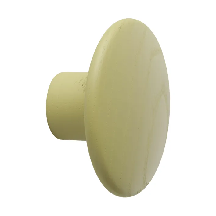 Dots Wood κρεμάστρα, Light olive, Ø6,5 εκ. Muuto